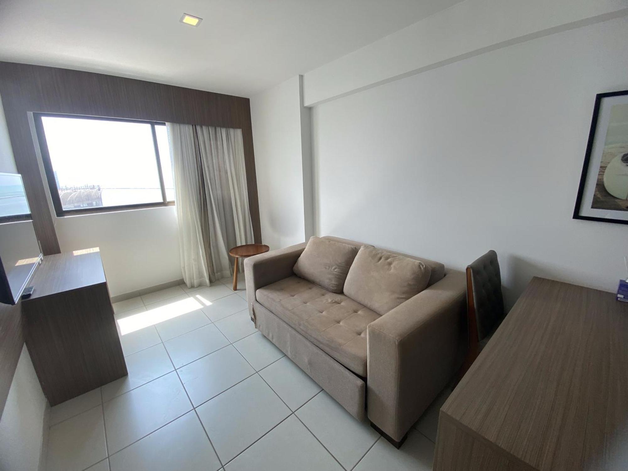 Flat Beach Class Excelsior - Em Frente Ao Shopping Riomar Recife Bagian luar foto