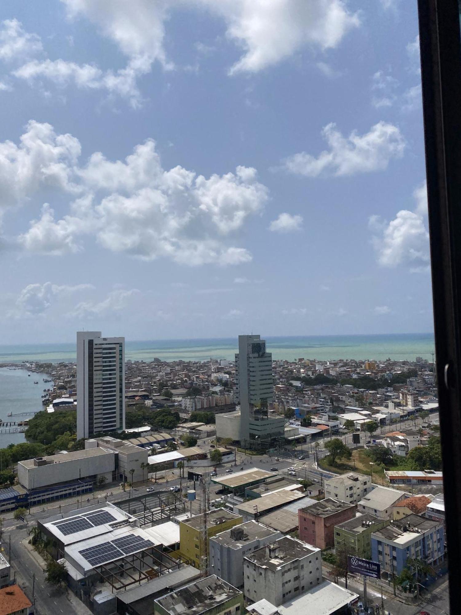 Flat Beach Class Excelsior - Em Frente Ao Shopping Riomar Recife Bagian luar foto