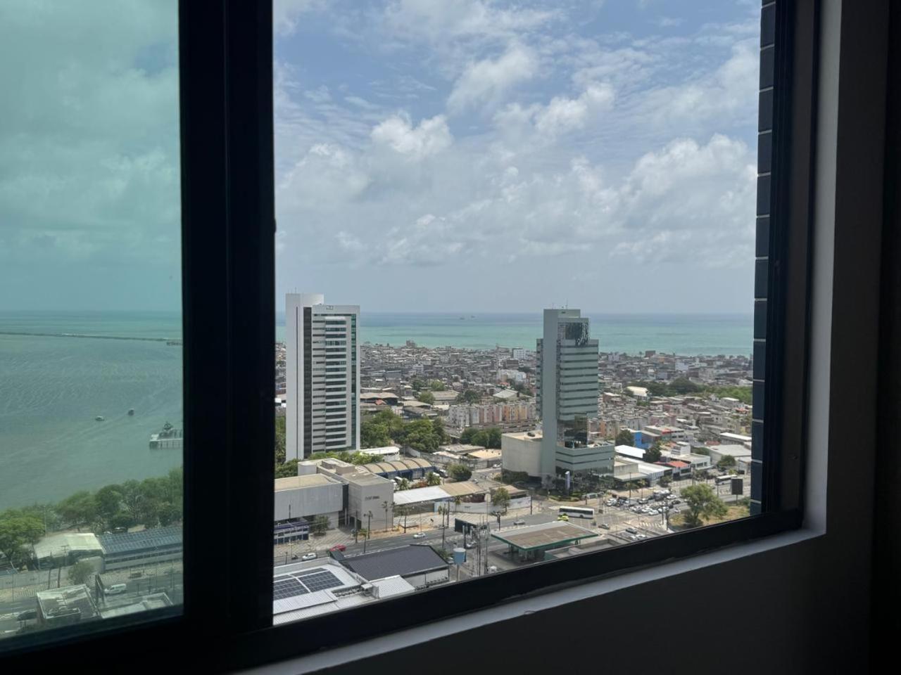 Flat Beach Class Excelsior - Em Frente Ao Shopping Riomar Recife Bagian luar foto