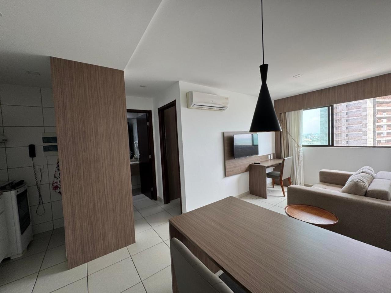 Flat Beach Class Excelsior - Em Frente Ao Shopping Riomar Recife Bagian luar foto